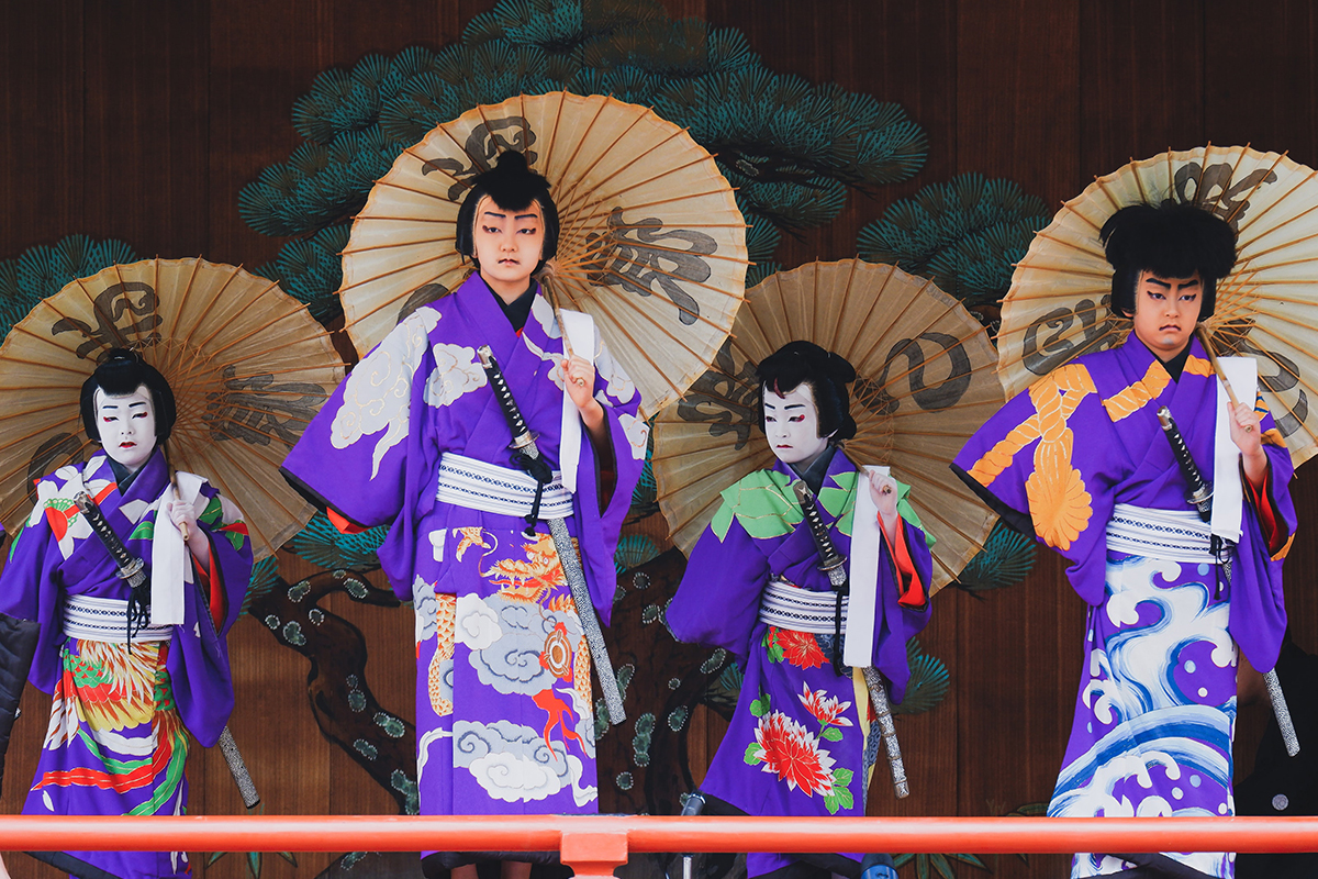 Common Characters And Costumes Seen In Kabuki - Just About Japan